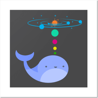 Whale and Universe Posters and Art